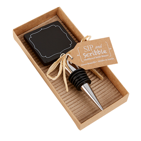 Chalkboard Bottle Stopper