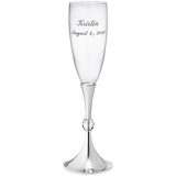 Crystal Ball Toasting Flutes