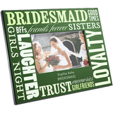 Personalized Bridesmaid Frame