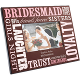 Personalized Bridesmaid Frame