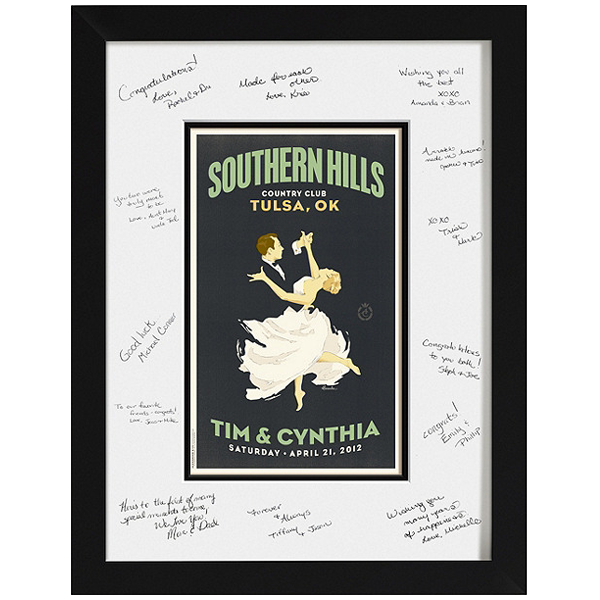 Personalized Guest Signature Frame